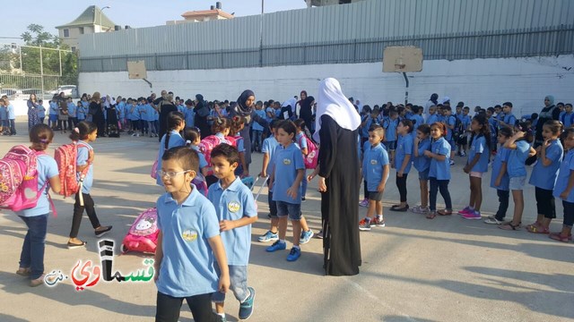  كفرقاسم- فيديو: البداية الصحيحة هي عنوان النجاح .. مدرسه جنة ابن رشد تستقبل طلابها بمراحل مدروسة وتودع حجاجها